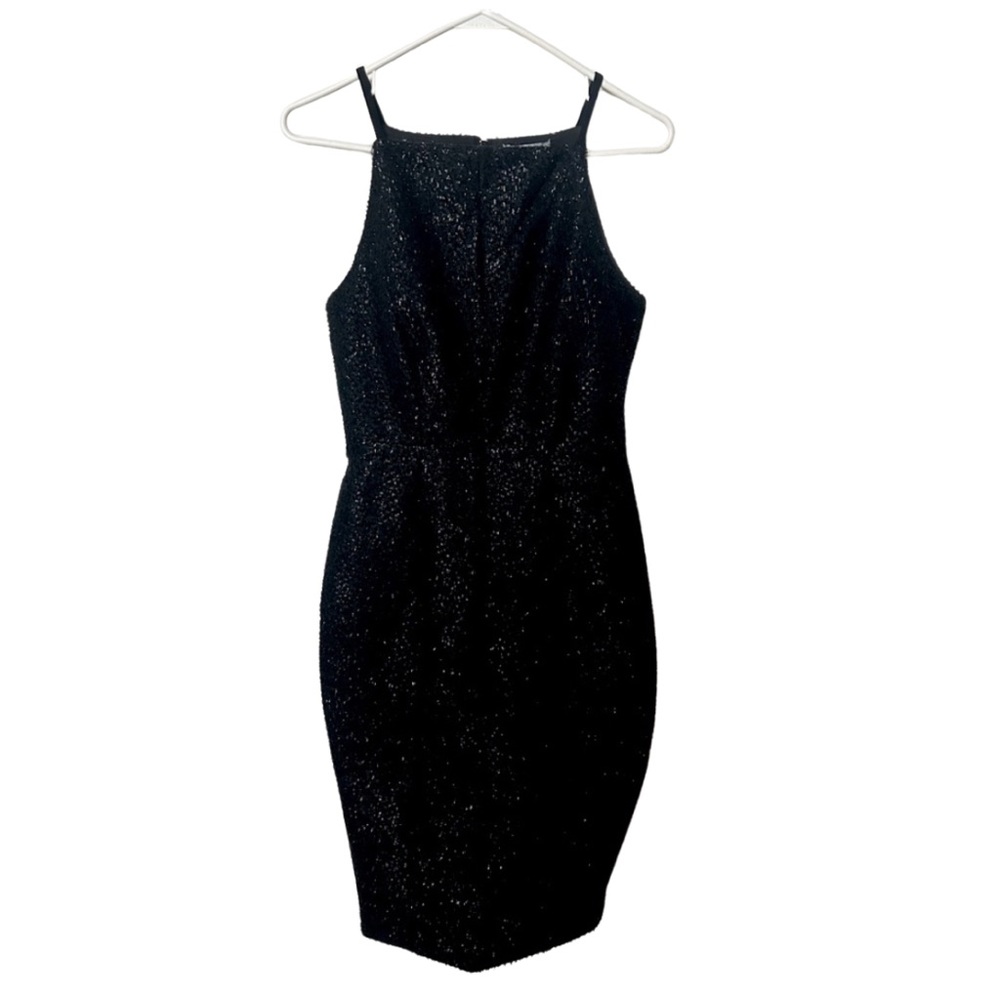 Black Textured Dress